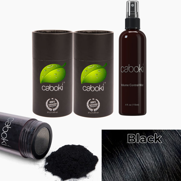 Caboki Hair Fiber, Value Pack 1 (180-Day Supply)