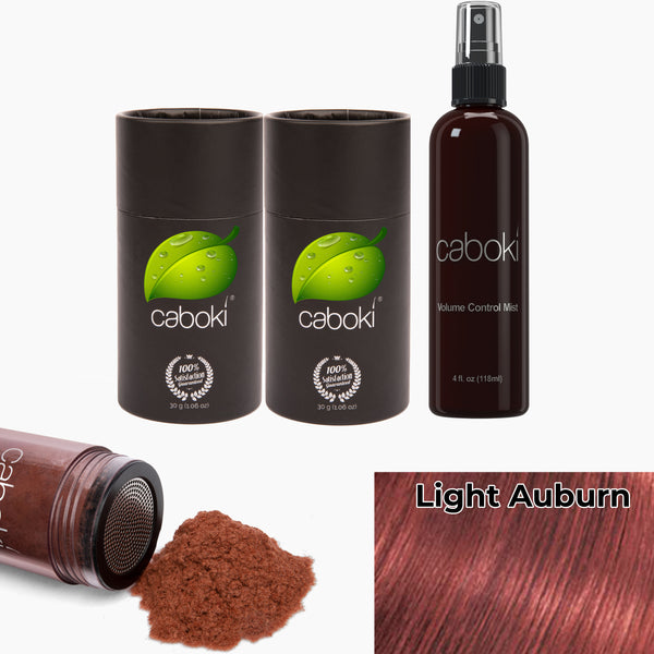 Caboki Hair Fiber, Value Pack 1 (180-Day Supply)