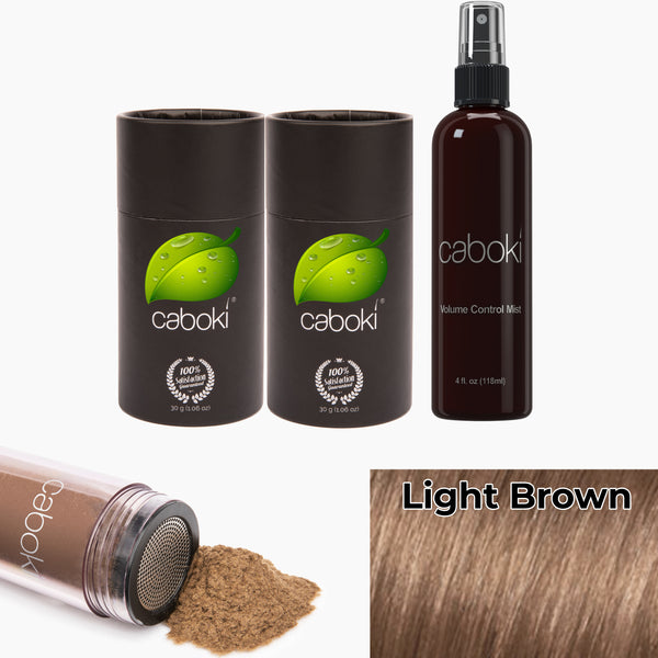Caboki Hair Fiber, Value Pack 1 (180-Day Supply)