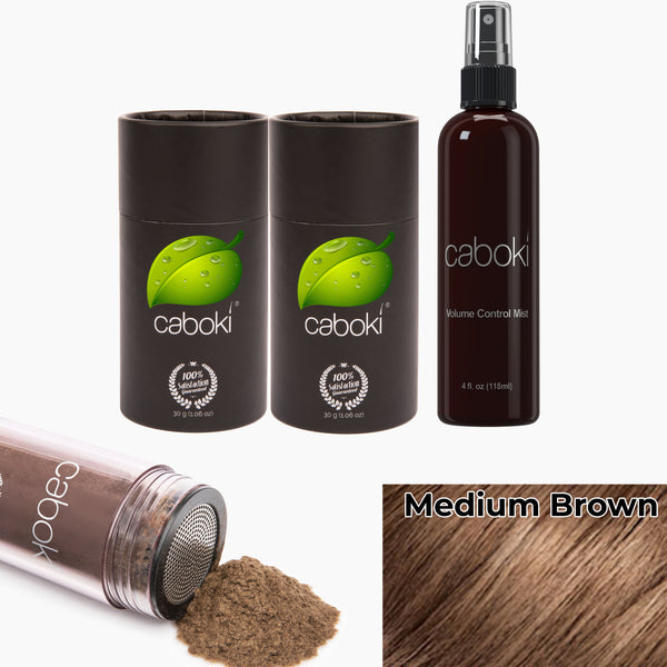 Caboki Hair Fiber, Value Pack 1 (180-Day Supply)