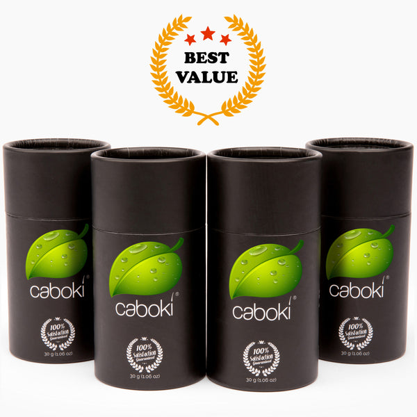 Caboki Hair Fiber, Value Pack 4 (360-Day Supply)  **BEST VALUE**