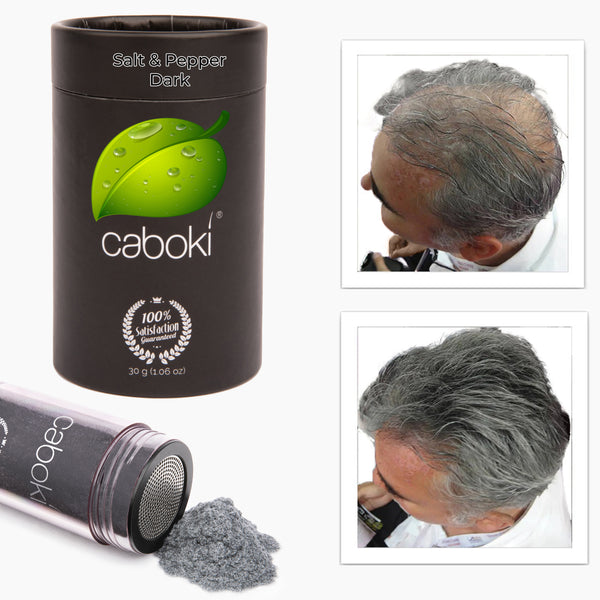 Caboki Hair Fiber, All-Natural Hair Loss Concealer (30 Gram, 90-day supply)