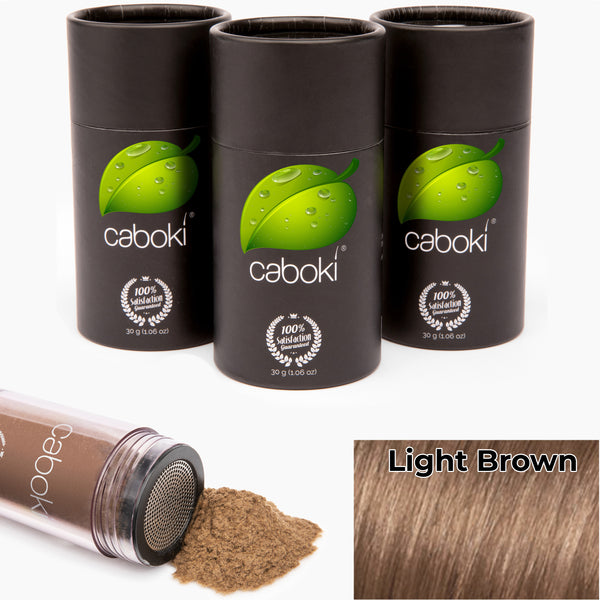 Caboki Hair Fiber, Value Pack 3 (270-Day Supply)
