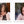 Before and after image of a woman with straight brown hair in a middle part with thin hair along her parting line