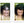 Before and after image of a woman with a middle part with black thin hair on her parting line